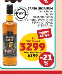 PENNY SANTA LUCIA RUM ajánlat