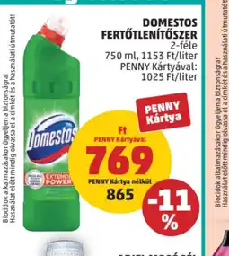 PENNY DOMESTOS FERTŐTLENÍTŐSZER ajánlat