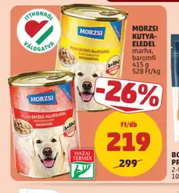 PENNY MORZSI KUTYA-ELEDEL ajánlat