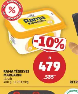 PENNY RAMA TÉGELYES MARGARIN ajánlat