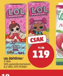 PENNY LOL ÜDÍTŐITAL ajánlat