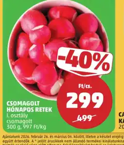 PENNY CSOMAGOLT HNAPOS RETEK ajánlat