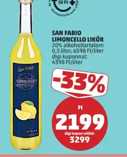 PENNY SAN FABIO LIMONCELLO LIKŐR ajánlat
