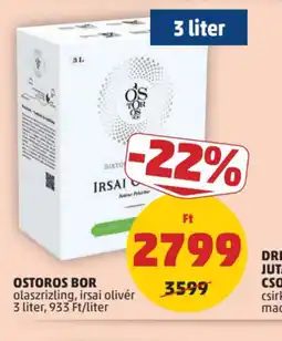 PENNY OSTOROS BOR olaszrizling ajánlat