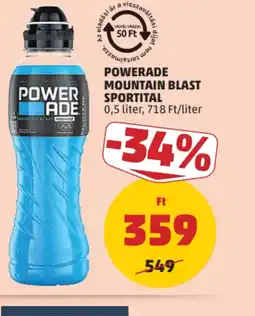 PENNY POWERADE MOUNTAIN BLAST SPORTITAL ajánlat
