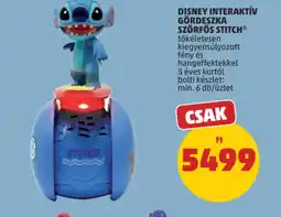 PENNY DISNEY INTERAKTÍV GÖRDESZKA SZÖRFÖS STITCH ajánlat