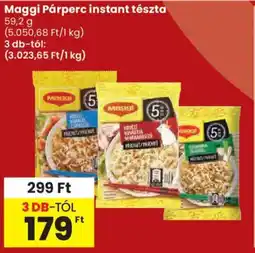 Spar Maggi Párperc instant tészta ajánlat