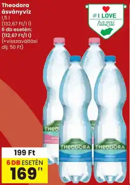 Spar Theodora ásványvíz ajánlat