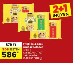 Spar Friskies 4 pack macskaeledel ajánlat