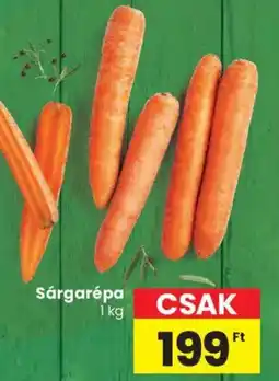 Spar Sárgarépa ajánlat