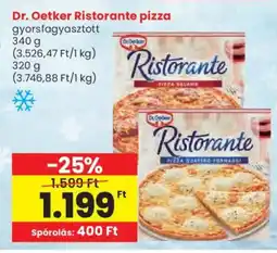 Spar Dr. Oetker Ristorante pizza ajánlat