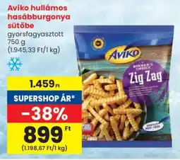 Spar Aviko hullámos hasábburgonya sütőbe ajánlat