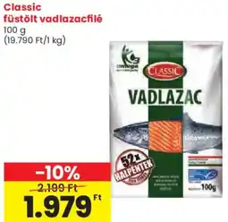 Spar Classic füstölt vadlazacfilé ajánlat