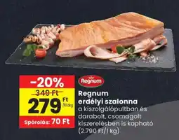 Spar Regnum erdélyi szalonna ajánlat