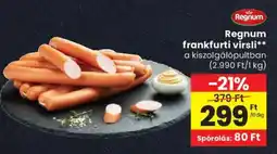 Spar Regnum frankfurti virsli ajánlat