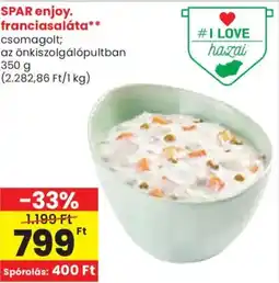 Spar SPAR enjoy. franciasaláta ajánlat