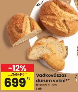 Spar Vadkovászos durum vekni ajánlat