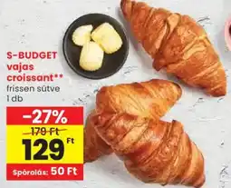 Spar S-BUDGET vajas croissant ajánlat