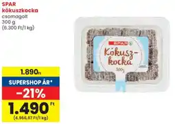 Spar SPAR kókuszkocka ajánlat