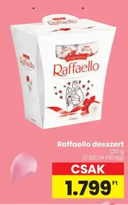 Spar Raffaello desszert ajánlat