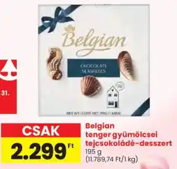 Spar Belgian tenger gyümölcsei tejcsokoládé-desszert ajánlat