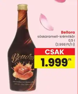 Spar Bellora sóskaramell-krémlikör ajánlat