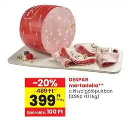 Spar DESPAR mortadella ajánlat