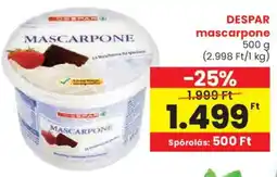 Spar DESPAR mascarpone ajánlat