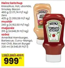 Spar Heinz ketchup ajánlat