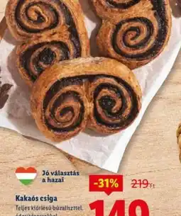 Lidl Kakas csiga ajánlat