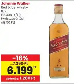 Spar Johnnie Walker Red Label whisky ajánlat