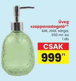 Spar Üveg szappanadagoló ajánlat