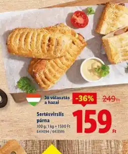 Lidl Sertésvirsli párna ajánlat
