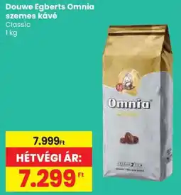 Spar Douwe Egberts Omnia szemes kávé ajánlat