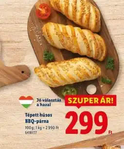 Lidl Tépett húsos BBQ-párna ajánlat