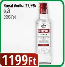 Real Royal Vodka 37,5% ajánlat