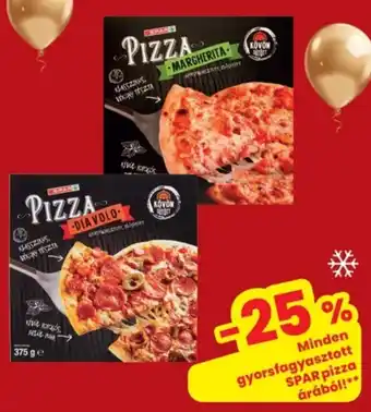 Gyorsfagyasztott SPAR pizza