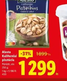 Lidl Alesto Kaliforniai pisztácia ajánlat