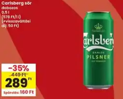 Interspar Carlsberg sör ajánlat