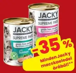 Interspar Jacky macskaeledel ajánlat