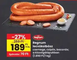 Interspar Regnum lecsókolbász ajánlat