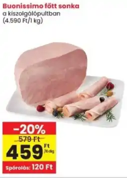 Interspar Buonissimo főtt sonka ajánlat