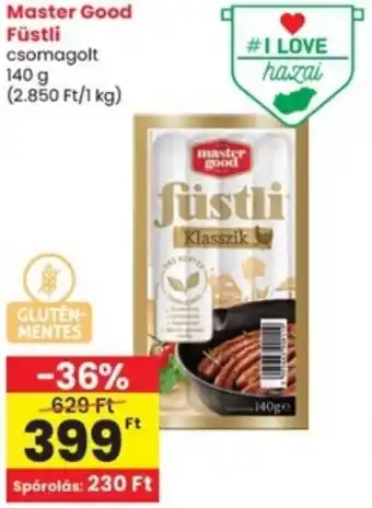 Interspar Master Good Füstli ajánlat