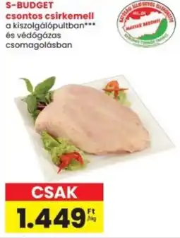 Interspar S-BUDGET csontos csirkemell ajánlat