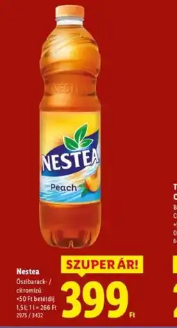 Lidl Nestea jeges tea ajánlat