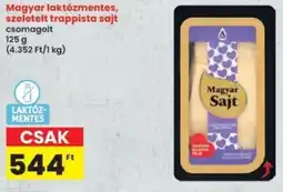 Interspar Magyar laktózmentes, szeletelt trappista sajt ajánlat
