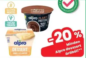 Interspar Alpro desszert ajánlat
