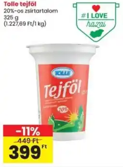 Interspar Tolle tejföl 20%-os ajánlat