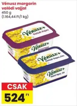 Interspar Vénusz margarin valódi vajjal ajánlat