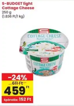 Interspar S-BUDGET light Cottage Cheese ajánlat